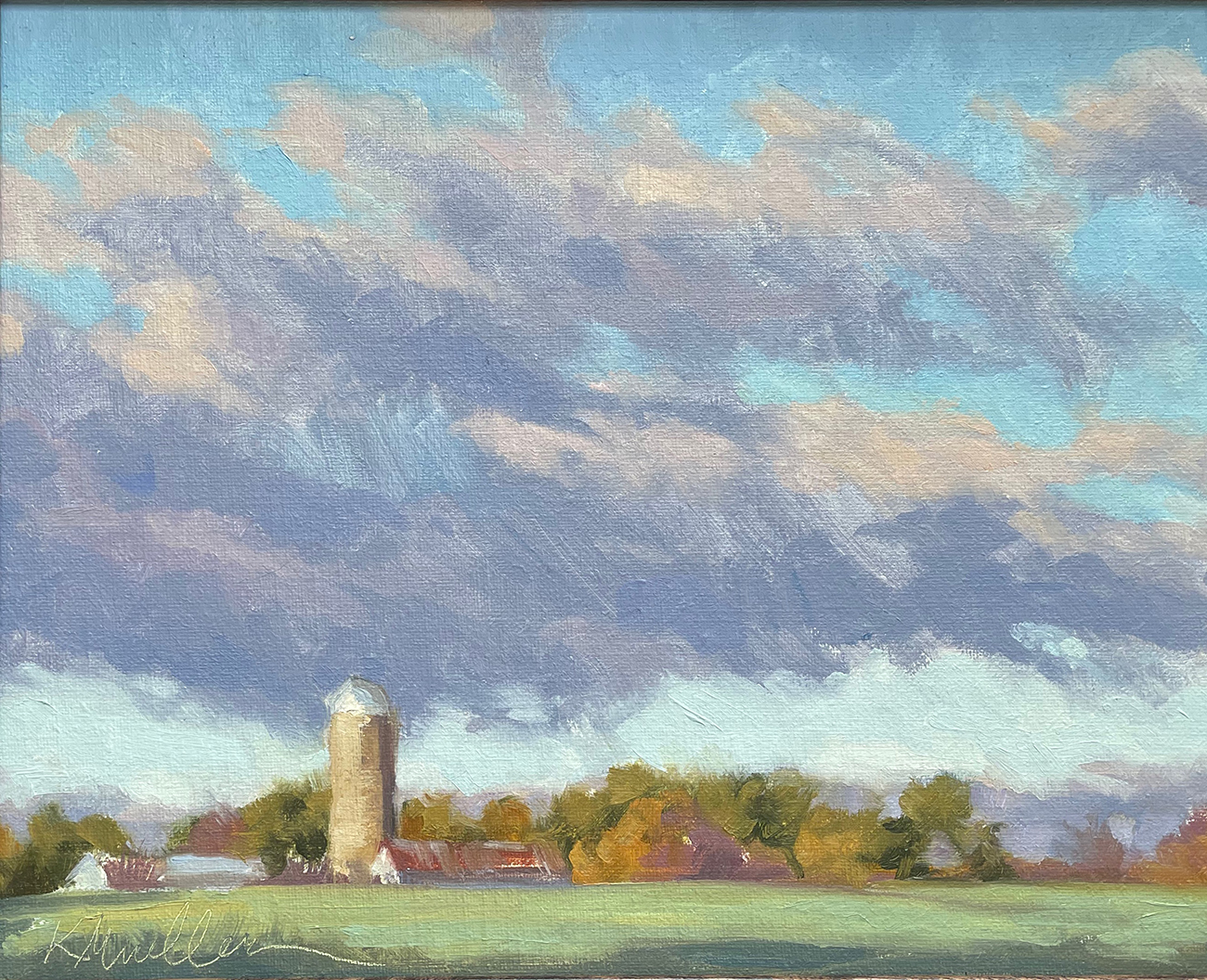 AutumnChillFrmaed - Garver Art Gallery