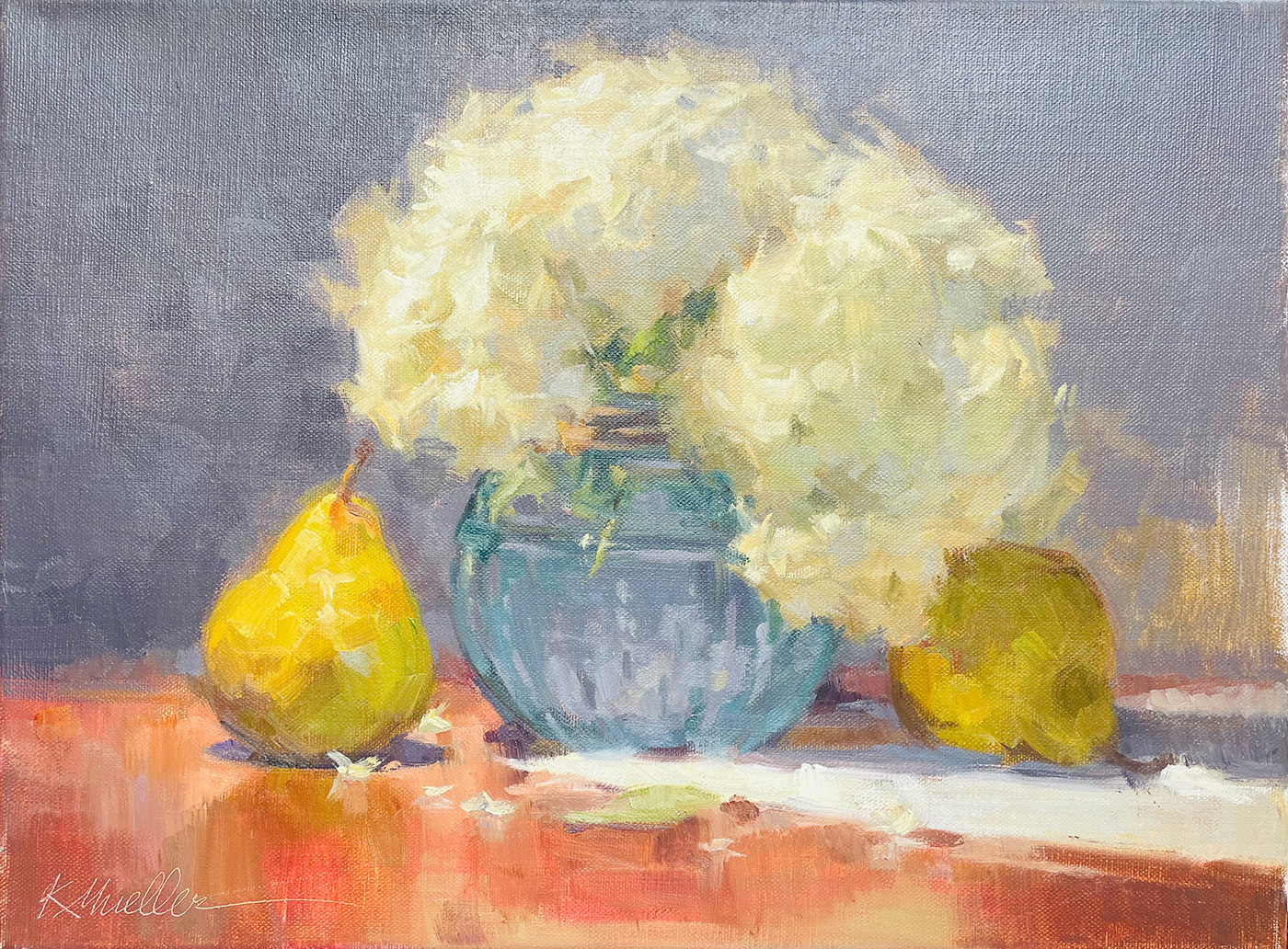 GoldenHydranga - Garver Art Gallery