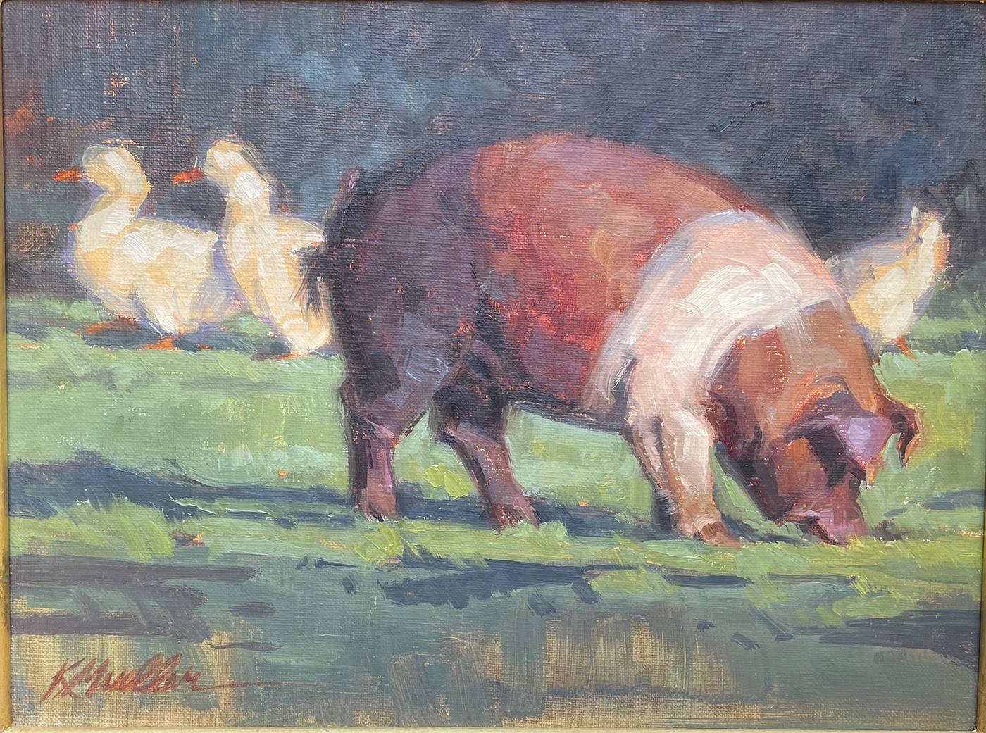 Grazing - Garver Art Gallery