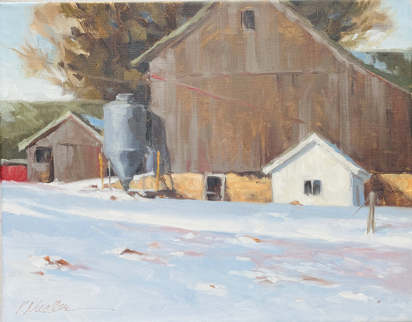 IntheSnow - Garver Art Gallery In the snow kate mueller